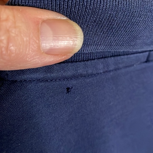 POLO‎ Ralph Lauren XL Navy 3 Button Classic Polo Shirt 100% Cotton Minimalist - Picture 8 of 8